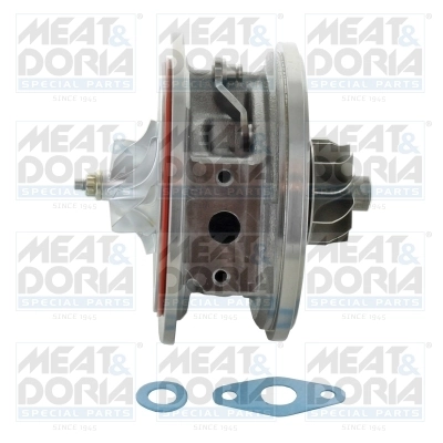 Core assembly, turbocharger